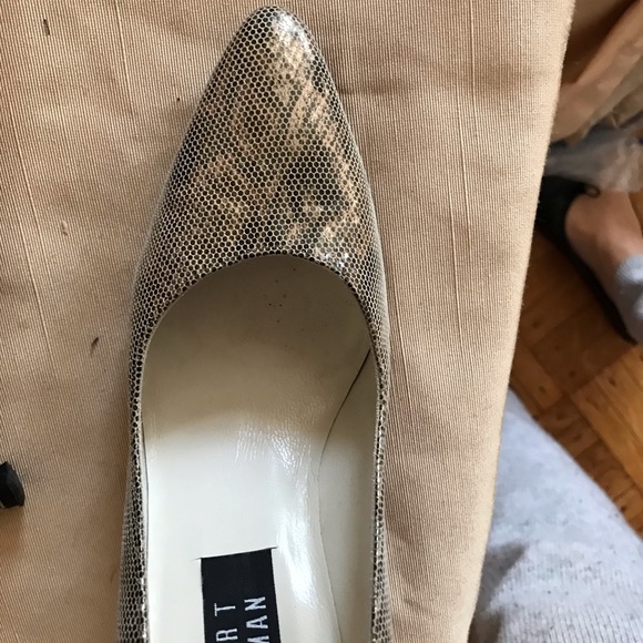 Stuart Weitzman ‘pewter serpentine’ pumps - Picture 4 of 6